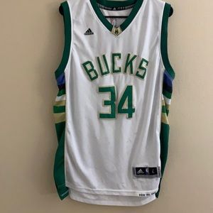 Giannis Antetokounmpo Bucks Jersey - Used - Large